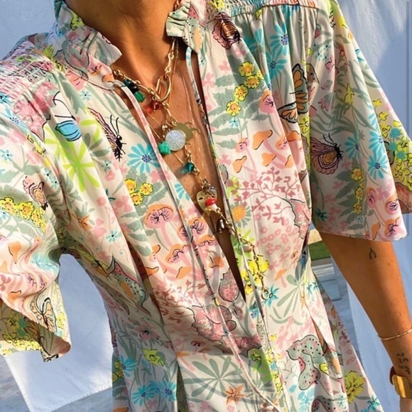 Never fully dressed English garden playsuit / romper - Picture 3 of 3